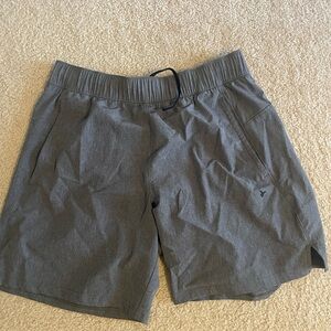 Old Navy Gray Athletic Shorts Lightweight Elastic Waist